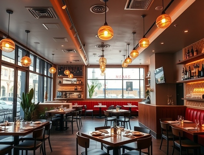Restaurant interior